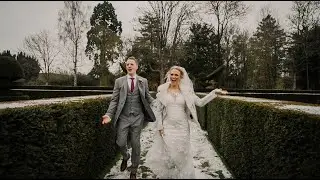 Boho Snowy Wedding Film // Great Fosters, Surrey UK