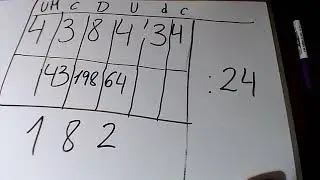 DIVISIÓN POSICIONAL DECIMALES EN DIVIDENDO