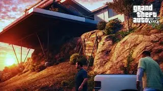 MICHAEL DESTROYED TENNIS COACH’S HOUSE | GTA 5 GAMEPLAY #10