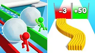Snow Race 3D Vs Bullet Army Run 🧿🧿🔴🔴Max Update 2026 TikTok Walkthrough Gameplay KG32