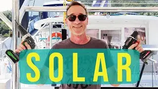 Sailing Bluefin Ep #11: Self sufficient living Australia - DIY marine solar systems - victron energy