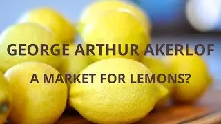 GEORGE ARTHUR AKERLOF   EL MERCADO DE LIMONES