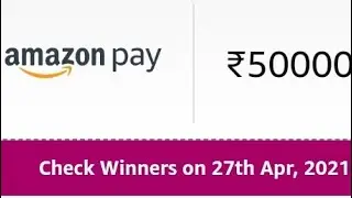 Amazon Quiz Answer Today | Win 50,000$ Amazon Gift Card | 26 April 2021