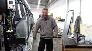 MIT UNTERTITEL Der Aufbau einer High End Druckmaschine - Heidelberg Speedmaster XL 106-9-P+L