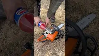 STIHL - MS 250 PEPSI 😃✅ #chainsaw #stihl #forest