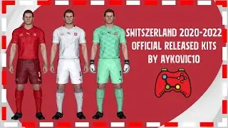 PES 2017|Switszerland 2020-2022 Official Released Kits|by Aykovic10