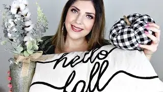 Farmhouse Fall Decor Haul 2018 | Home Goods, Hobby Lobby, Kirklands