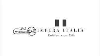 Turn your Venetian Plastering skills into a successful business - Impera Italia Webinars.