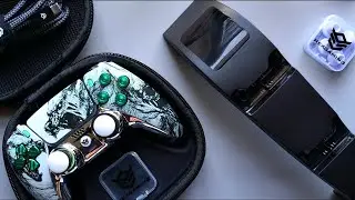 HexGaming Ultimate PS5 Controller | Controller Travel Case | Charging Dock for Back Buttons