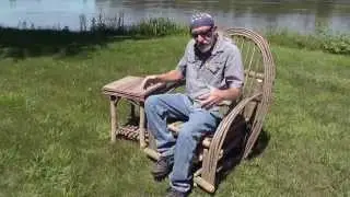 Gary the Twigologist Explains How to Sit in a Twig Chair!