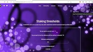 Build a Staking Pool in 2 minutes