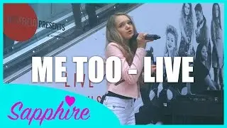 Me Too - Meghan Trainor - Live | Cover by 13 y/o Sapphire