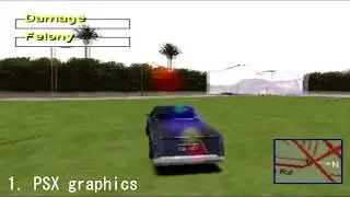 Driver 2 - Emulator Graphic Comparison test