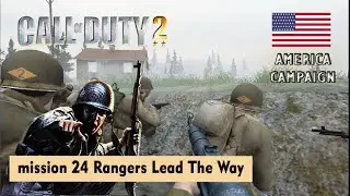 Call Of Duty 2 Gameplay Indonesia #24 Rangers Lead The Way