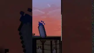 Minecraft bottle flip animation #Shorts