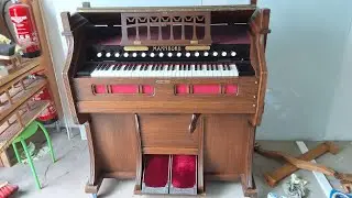 Die Restaurierung meines Mannborg Saugwind-Harmoniums ganz | Harmonium 