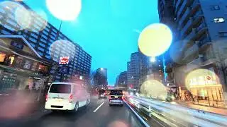 Exploring Tokyo Cityscape 🚦🏙  | Unprocessed Part 4 | Relaxing City Drive｜🚗 Tokyo Drive｜4K HDR｜60fps