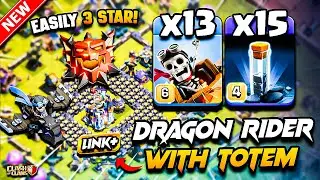 Best TH18 Attack Strategy With DRAGON RIDER 2026 | Th18 DRAGON RIDER Attack With TOTEM Town Hall 18