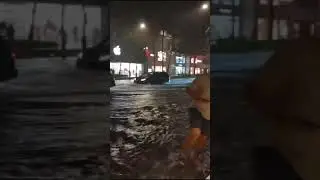 Storm in USA Massachusetts, with gusts of wind up to 60 miles per hour | USA #storm