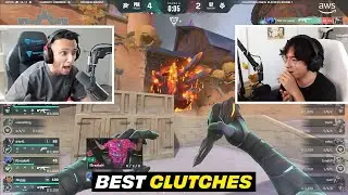Streamers React to Best Clutches and Aces from VCT Paris feat. FNS, TenZ