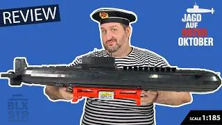 Das größte U-Boot der Welt: Projekt 941 AKULA (Typhoon-Klasse) | Klemmbaustein Review PANLOS 628020