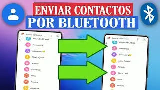 Como PASAR CONTACTOS De UN CELULAR A OTRO Por BLUETOOTH 2026
