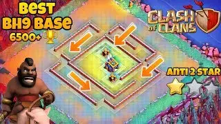 [NEW] Builder Hall 9 Base Anti 2 Star | Best BH9 Base Layout Clash of Clans