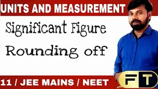 Significant figures class 11 | Units and measurements | physics for jee   mains neet by s v sir