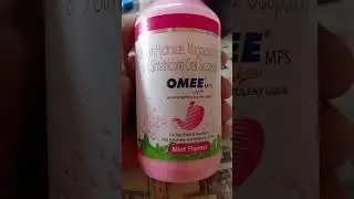 OMEE MPS Aluminium Hydroxide Magnesium hydroxide and simethicone oral suspension I।P #omeemps