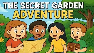 The Secret Garden Adventure | Simple English Story for Kids & Beginners