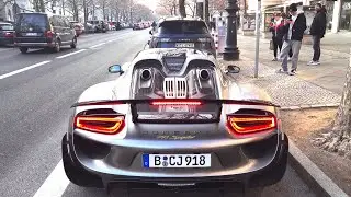 2014 Porsche 918 Spyder V8 Exhaust Sound