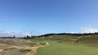 골프, 바다, 여름, Chambers Bay Golf Course in Washington State