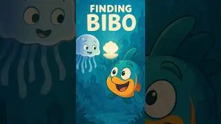 Bibo The underwater fish adventure 2 #shorts #animatedstories #kidsanimation #underwateradventure