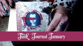 Junk Journal January 2025 | Cover, Envelope, Tickets, Depth #junkjournaljanuary2025