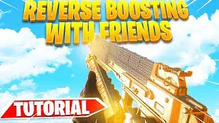 how to REVERSE BOOST with FRIENDS in BLACK OPS COLD WAR! (EASY GUIDE)