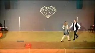 Klara Golič in Goran Pešič (Tretje tekmovanje parov v ljudskih plesih)