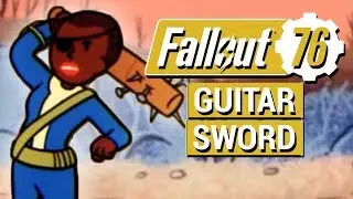 FALLOUT 76: NEW Guitar Sword Melee Weapon and Sickleman REVEALED!!