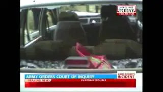 Budgam, J&K: Army open fire at speeding car trying to enter check post