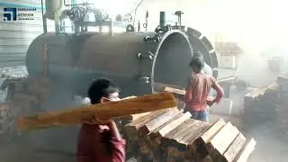 Sheesham Interior, our wood seasoning plant.
