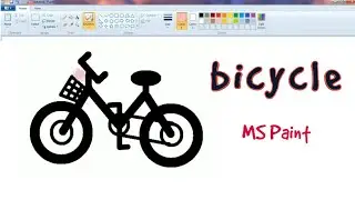 How to make cycle in ms paint/-