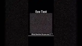 Eye test #shorts