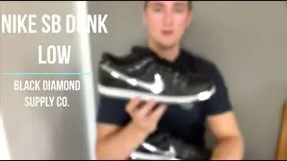 Sneaker Review + On Feet Nike SB Dunk Low Diamond Supply Co Black Diamond Tiffany