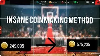 BEST NBA LIVE MOBILE 18 COIN MAKING METHOD!!! 300k A DAY!!!