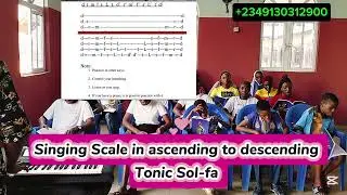 Daily tonic solfa singing exercises 9 #musictheory #choir #subscribers #choir #singingexercises