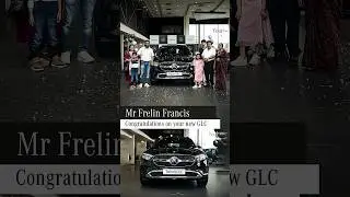 Congratulations Mr Frelin Francis on your brand new GLC!