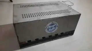 Vintage valve amplifier