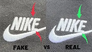 Fake vs Real Nike T shirt / How to spot fake Nike T shirt
