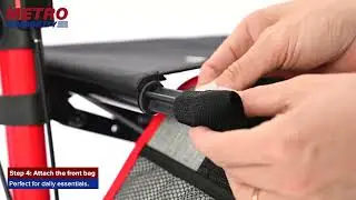 MetroMobility Walker Rollator - M905BU Assembly Guide