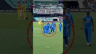 Why did Shreyas Iyer lie down on the ground in the 3rd ODI ? #shorts