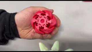 Articulated Rose Ring holder 3d print